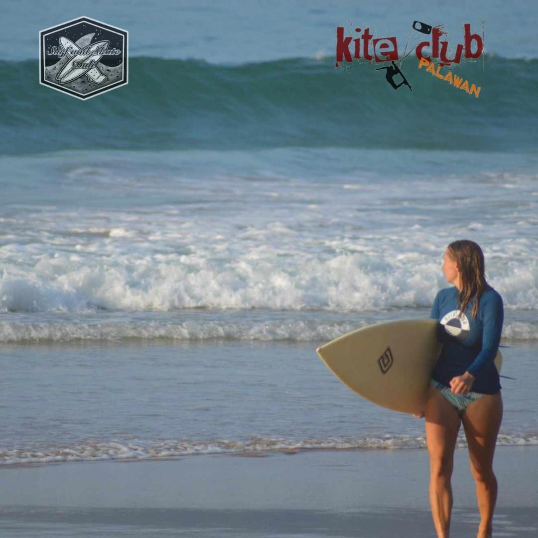 بيت شباب Surf And Skate Duli El Nido By Kiteclub Palawan المظهر الخارجي الصورة